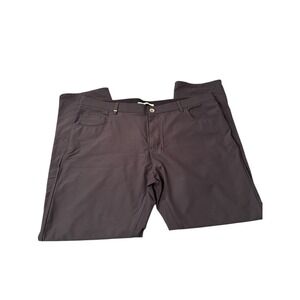 Calvin Klein Infinite Flex Waist Stretch Men's W38 X L30 Slim-fit Pants Black